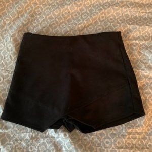 Black Velvet Skort